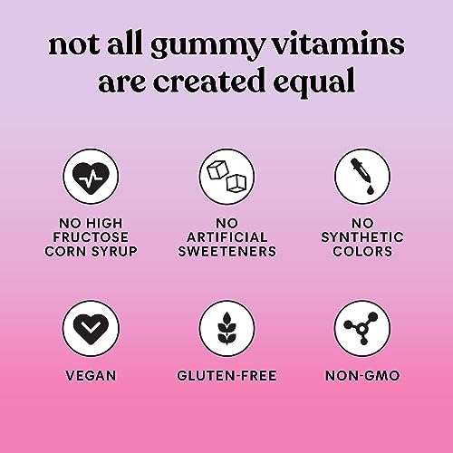 Lemme Debloat - Digestive & Gut Health Gummies with 2 Clinically Studied Probiotics & Prebiotic, 3 Billion CFUs - Vegan, Gluten Free, Non GMO, BlackBerry Flavor (60 Count)