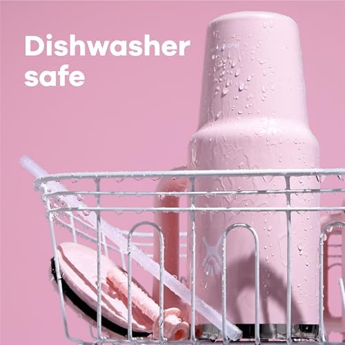 Hydro Flask 40 Oz Travel Tumbler with Handle, Lid and Straw - Insulated Stainless Steel in 40 Oz Jelly Pink