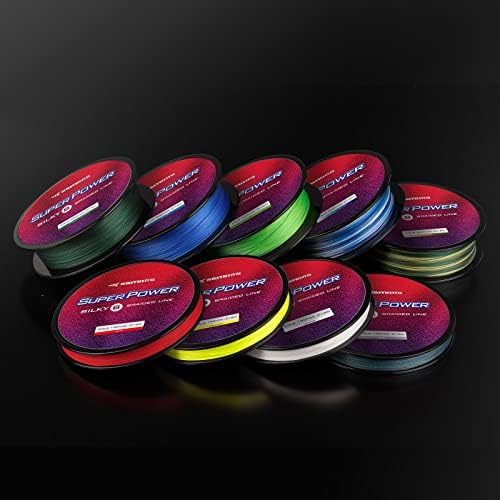 KastKing SuperPower Braided Fishing Line - Abrasion Resistant Braided Lines – Incredible Superline – Zero Stretch – Smaller Diameter – A Must-Have!