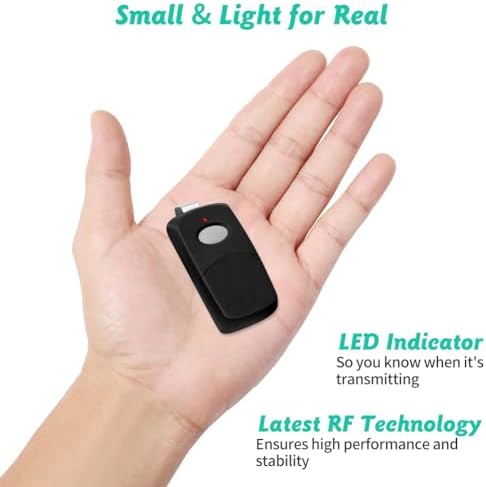 3 Replacement for Multicode Garage Gate Door Opener Remote,3089,308911,MCS308911,10 dip Switch,Black,300mhz