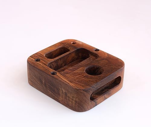 Portable Hangboard for Rock Climbing Holds,Fingerboard Trainer for Hand Grip Strengthener,Pinch Block Grip,Home Gym Fitness Workout Equipment -Hard Wood