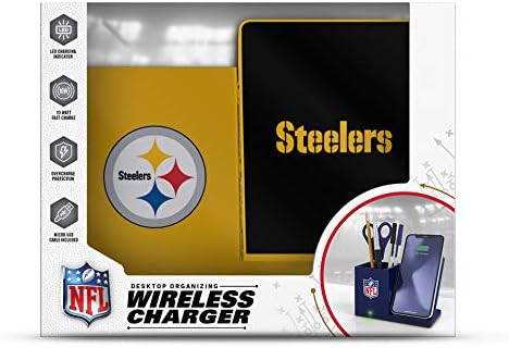 SOAR NFL Unisex Wireless Charging Stand and Desktop Organizer