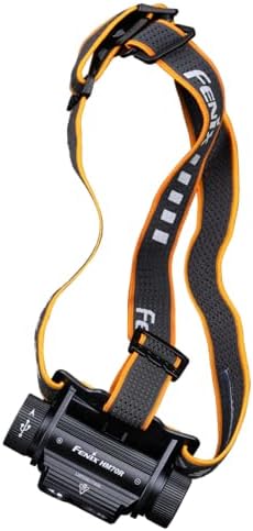 Fenix HM70R Headlamp, 1600 Lumen USB-C Rechargeable with White, High CRI and Red Beams and Lumentac Organizer