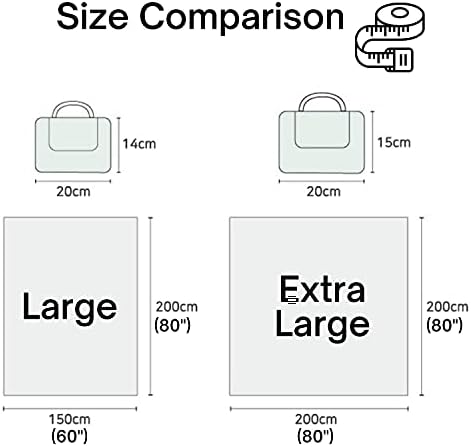 ESLA Cute Gingham Picnic Blanket, Waterproof Foldable, in Large 80x60in and Extra Large 80x80in, Portable Compact Beach Blanket, Oversized XL Outdoor Mat, Tan Gingham