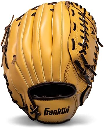 Franklin Sports Baseball + Softball Gloves - Field Master Adult + Youth Baseball + Softball Gloves - Right Hand + Left Hand Gloves - Infield + Outfield Mitts - Multiple Sizes + Colors
