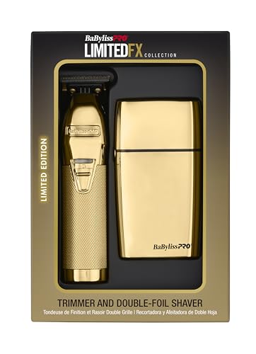 BaBylissPRO LIMITEDFX Trimmer and Shaver Prepack - Gold