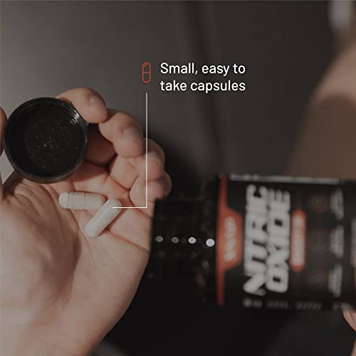 Snap Supplements Nitric Oxide Booster, Performance Formula for Stamina & Endurance, 60 Count