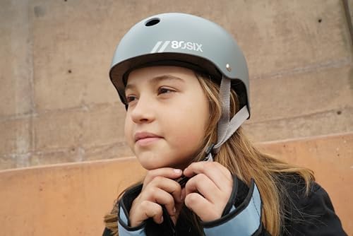 80SIX Triple Certified Multisport Helmet - Ideal for Bike, Scooter, Skateboard, Roller Skate and Inline Skate