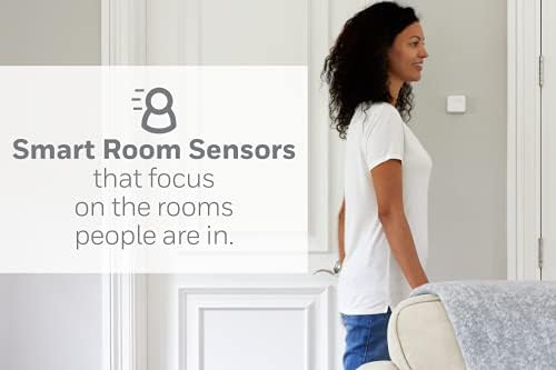 Honeywell Home T9 WiFi Smart Thermostat with 1 Smart Room Sensor, Touchscreen Display