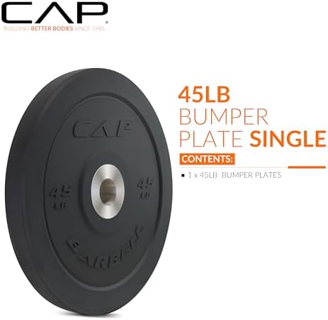 CAP Barbell Rubber Olympic Bumper Plate | Multiple Options/Colors