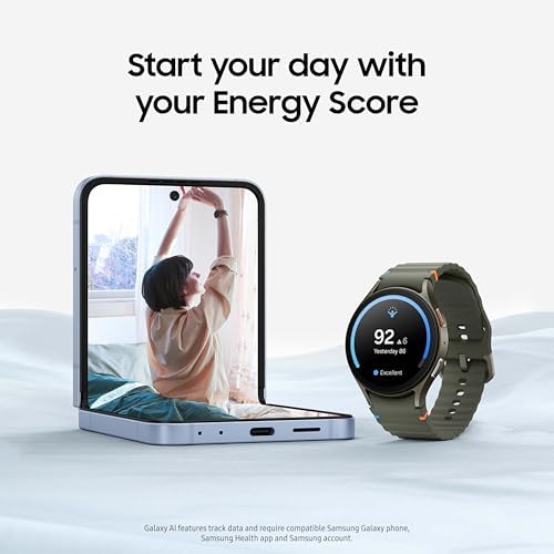SAMSUNG Galaxy Watch 7 40mm LTE AI Smartwatch w/Energy Score, Wellness Tips, Heart Rate Tracking, Sleep Monitor, Fitness Tracker, 2024, Cream (Renewed)