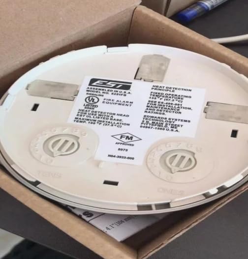 New EST 5251FB Intelligent Fixed Temp Heat Detector 5251FB