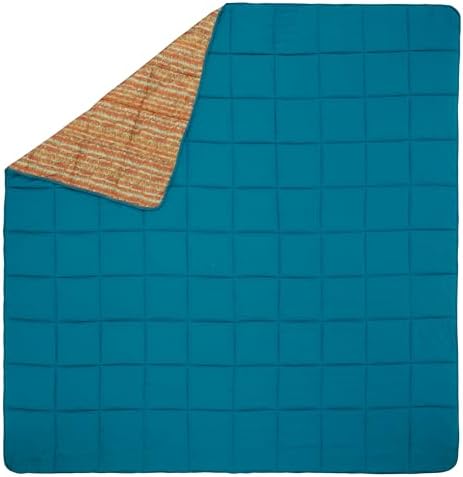 Kelty Biggie Blanket, 2 Person Large Insulated Camping Indoor Outdoor Travel Blanket and Ground Picnic Covering, Updated for 2022