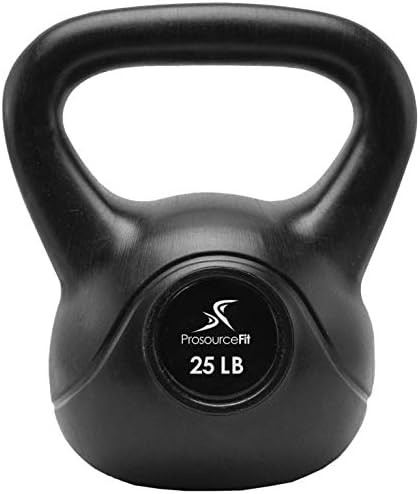 ProsourceFit Vinyl Plastic Kettlebell from 10, 15, 20, 25, 30, and 35 lbs