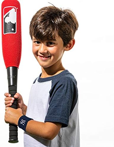 Franklin Sports MLB Team Licensed Baseball Wristbands - MLB Team Logo Sweat Wristbands - Great for Costumes + Uniforms - Pair