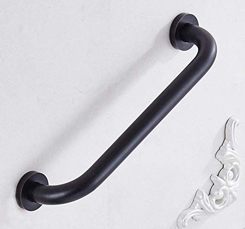 ELLO&ALLO Oil Rubbed Bronze Bathroom Shower Grab Bar, Home Care Bath Hardware (20 Inch)