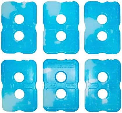 Healthy Packers Ice Packs for Lunch Boxes & Coolers - Freezer Packs - Original Cool Pack | Cooler Accessories for Beach, Camping & Fishing | Slim & Long-Lasting Reusable Ice Pack for Cooler