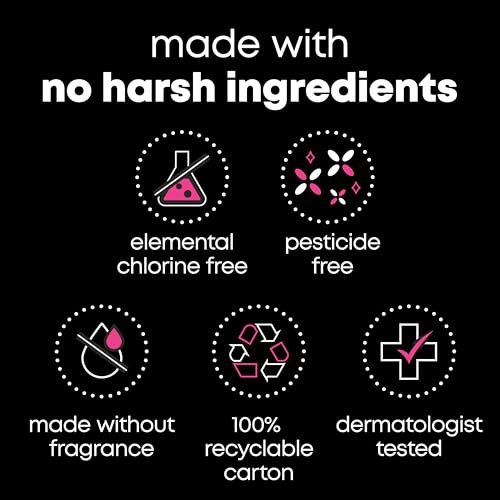 U by Kotex Balance Ultra Thin Overnight Pads with Wings, 78 Count (6 Packs of 13) (Packaging May Vary)