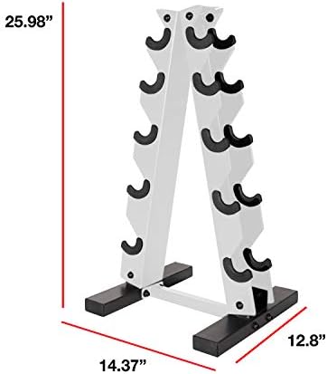 CAP Barbell A-Frame Dumbbell Weight Rack | Color Series
