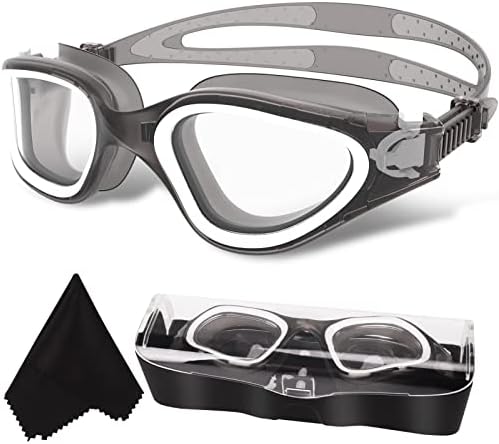WIN.MAX Polarized Swimming Goggles Swim Pool Goggles Anti Fog Anti UV No Leakage Clear Vision for Men Women Adults Teenagers