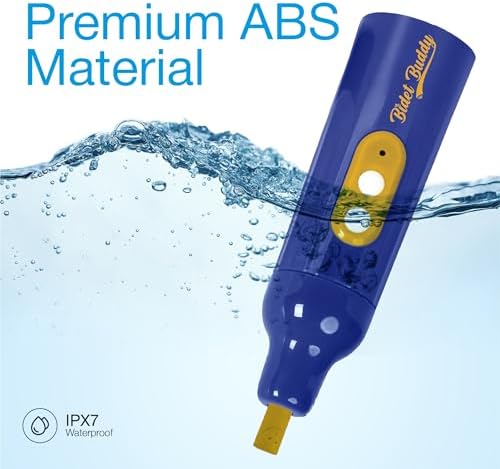 BIDET BUDDY® PureJet Portable Bidet for Travel | 400ml/min Flow | 500mAh Battery | 550ML Bottle | IPX7 Waterproof | USB-C Charging | Compact & High-Powered with Strong Pressure (Blue)