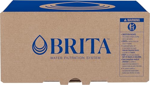 Brita Small 6 Cup Water Filter Pitcher, 1 BritaPlus Filter, Metro, Black (Package May Vary)