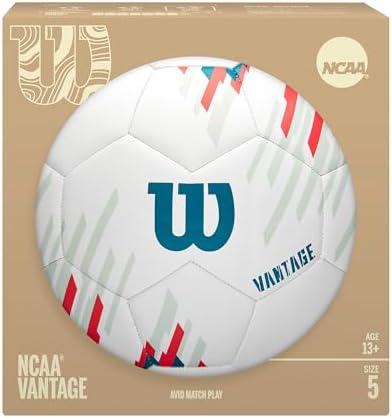 WILSON NCAA Vantage Soccer Balls - Size 3, Size 4 and Size 5