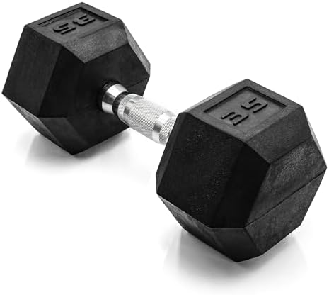 CAP Barbell Coated Hex Dumbbell Weight | Multiple Options