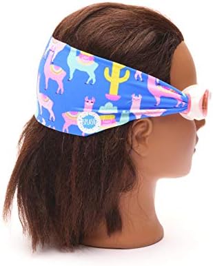 Splash Place SWIM GOGGLES with Fabric Strap - Adult & Kids Swim Goggles - PINKS & PURPLES