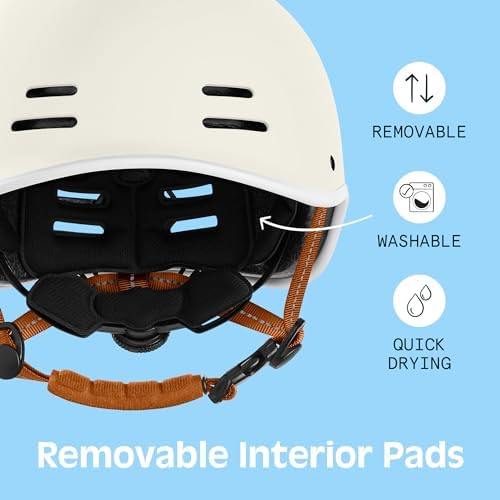 Retrospec Remi Adult Bike Helmet for Men & Women - Bicycle Helmet for Commuting, Road Biking, Skating with Adjustable Dial