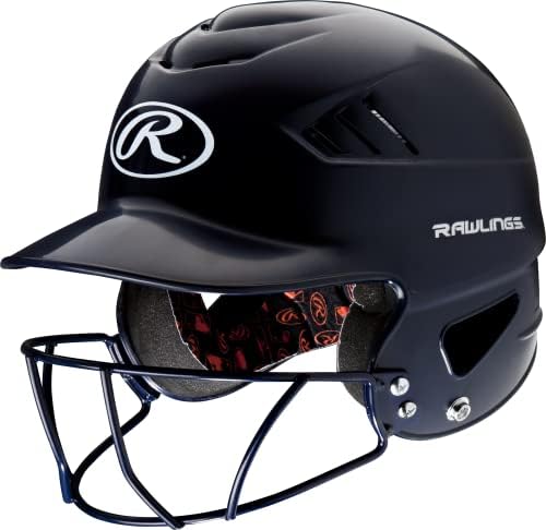Rawlings | COOLFLO Batting Helmet | 6 1/2" - 7 1/2" One Size Fits Most | Multiple Colors/Facemask Option