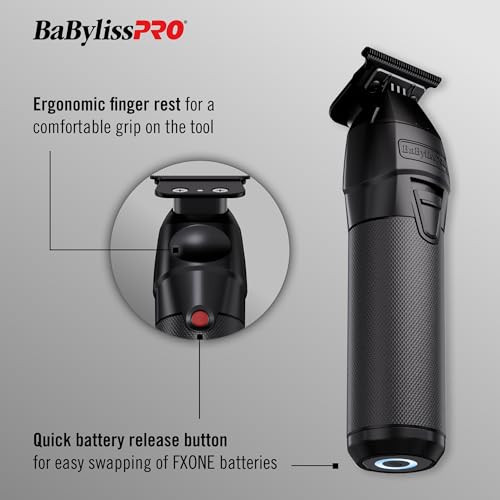 BaBylissPRO FXONE BLACKFX All Metal Trimmer
