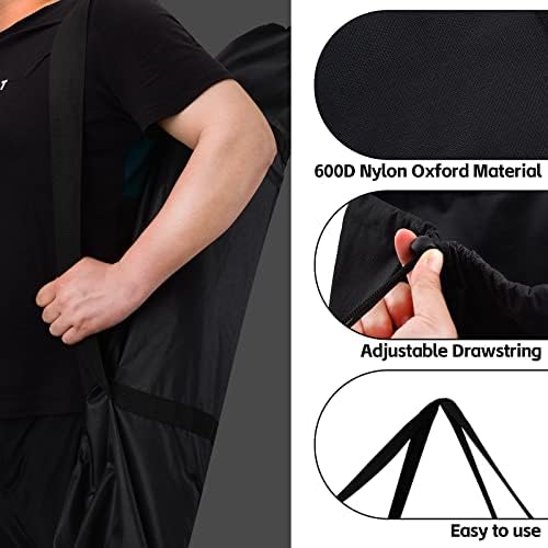 2 Pack Camping Chair Replacement Bag 39.3 Inches Large Folding Chair Carry Bag Nylon Storage Tent Bag with Handle Strap for Travel Outdoor Camping Sports (No Chair Included)