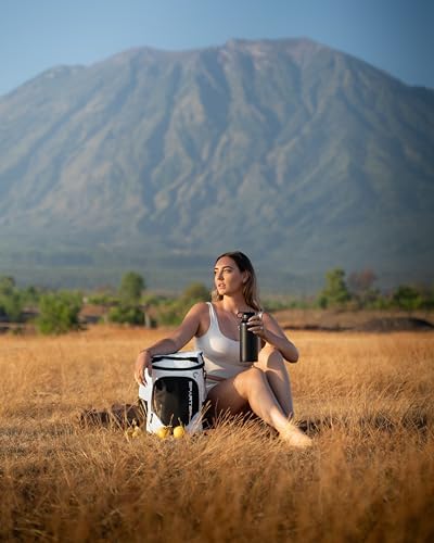 Backpack Cooler Insulated Leak Proof 30/45 Cans, 2 Insulated Compartments Thermal Bag, Portable Lightweight Beach Travel Camping Lunch Backpack for Men and Women