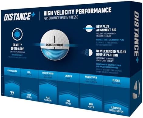 TaylorMade Golf Distance+ Golf Balls