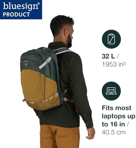 Osprey Nebula Commuter Backpack, Atlas Blue/Heather