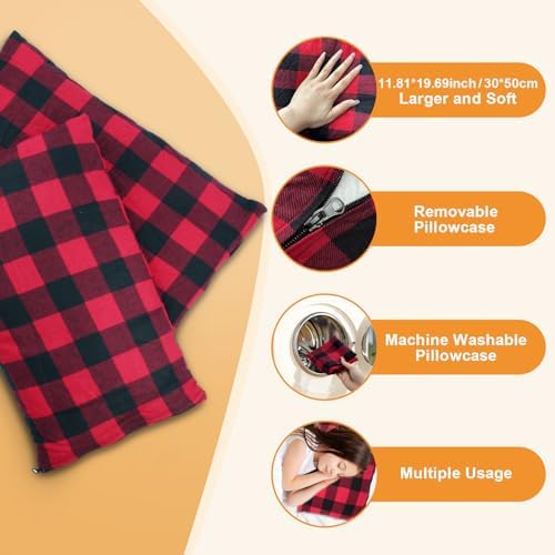 Double Sleeping Bag Flannel for Adults with 2 Pillows 2 Person Sleeping Bags Camping XXL Queen Size Two Person Sleeping Bag for Cold Weather