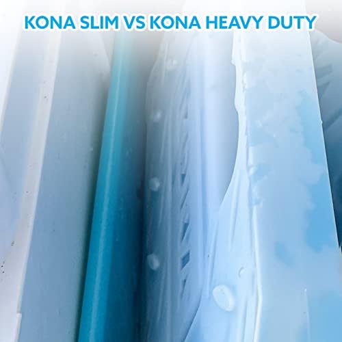 Kona XL Large Cooler Ice Pack - Reusable Long Lasting Dry Ice Packs, 10x13 Inch, 25 Min Freeze