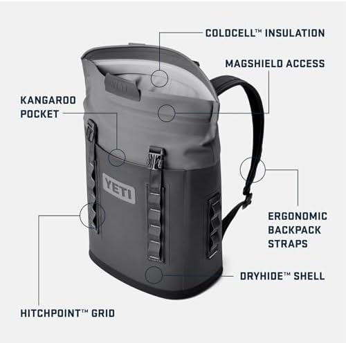 YETI Hopper M Series Backpack Soft Sided Coolers with MagShield Access
