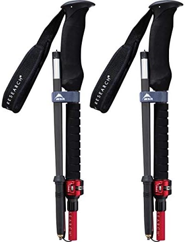 MSR DynaLock Ascent Foldable Carbon Backcountry Trekking Poles