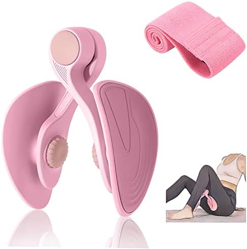 Thigh Master Hip Trainer Kegel Exerciser, Pelvic Floor Trainer, Kegel Trainer for Postpartum Rehabilitation, Trimmer Inner Thigh, Thigh Toner Workout