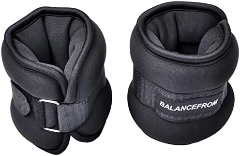 Fully Adjustable Ankle Wrist Arm Leg Weights, 1-20LBS, Multiple Options