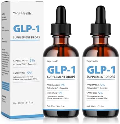 GLP-1 Drops for Men and Women, Fast and Easy to Use,1 Fl Oz