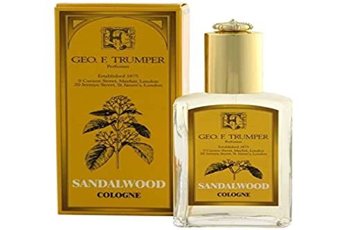 Geo. F. Trumper Sandalwood Cologne in Glass Atomiser Bottle, 50ml