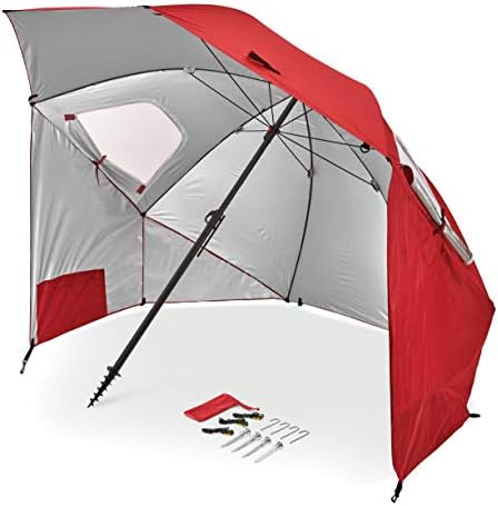 Sport-Brella Premiere XL UPF 50+ Umbrella Shelter for Sun and Rain Protection