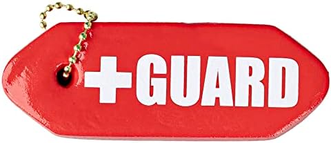 Lifeguard 6 Piece Accessories Kit - Fanny Pack First Aid Pouch w/Adjustable Waist Hip Strap, Red Sun Visor w/Adjustable Strap, Whistle & Lanyard, Red Sunglasses, Rescue Tube Float Keychain