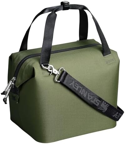 Stanley All Day Julienne Mini Soft Cooler Bag and Lunch Box | Can Cooler with Handles and Strap | 12 Hour Cooling | Insulated Travel Bag with Zipper | BPA-Free