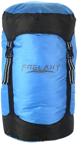 Frelaxy Compression Sack, 40% More Storage! 11L/18L/30L/45L/52L Compression Stuff Sack, Water-Resistant & Ultralight Sleeping Bag Stuff Sack - Space Saving Gear for Camping, Hiking