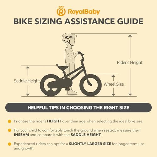 RoyalBaby Kids Bike EZ Freestyle Training Free Balance to Pedal Easy Learning Bicycle, 12-18 Inch for Toddlers to Big Kids