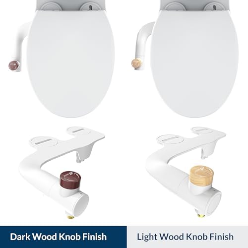 Bio Bidet Essential Toilet Bidet Attachment, 1 Pack, White